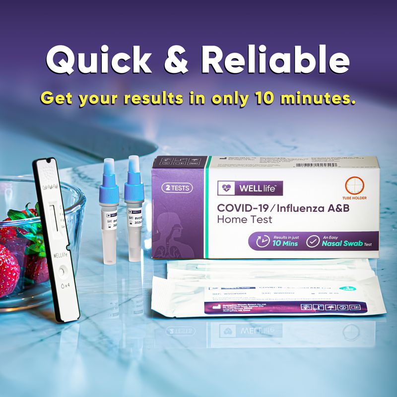 WELLlife COVID-19/Influenza A&B Home Test | Wondfo® USA