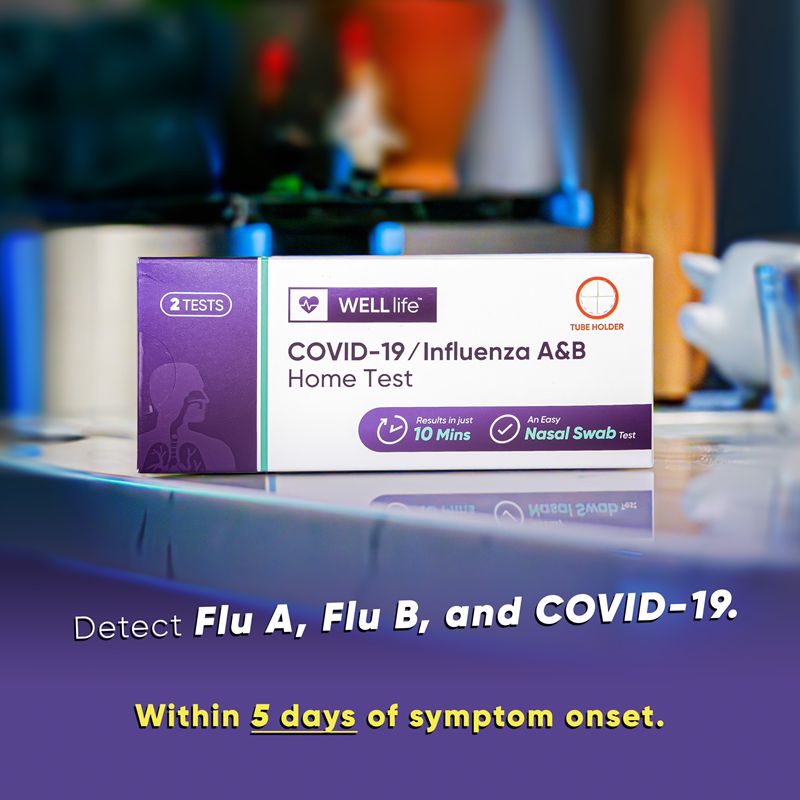 WELLlife COVID-19/Influenza A&B Home Test | Wondfo® USA